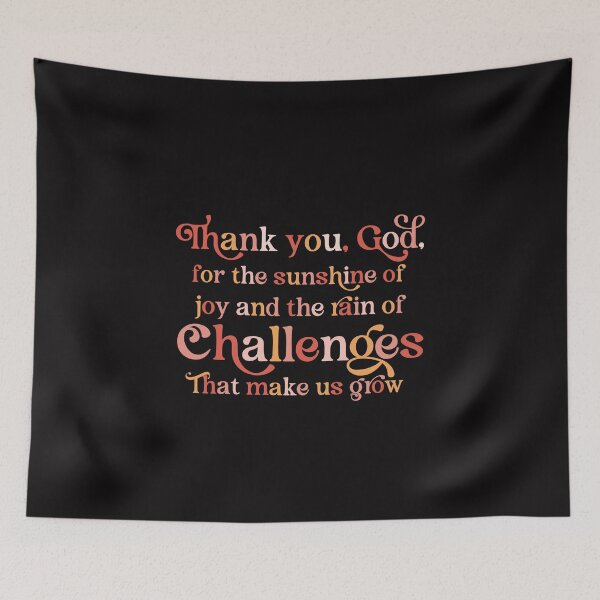Item preview, Thank you, God - Christian Quote - Gratitude Quote designed and sold by stylishdzign.
