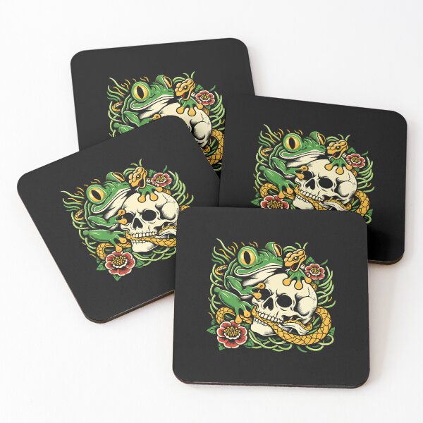 Item preview, Kaeru Skull designed and sold by Ikibrai.