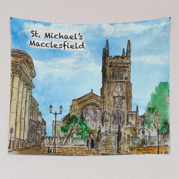 Item preview, St Michaels, ancient, church, Macclesfield, Cheshire, England designed and sold by iancoppack.