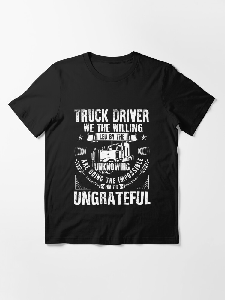 plays with trucks, Truck Driver Shirt, Trucker Gift, Truck Driver Wife, Diesel Shirt, Truck Driver Accessories, Gift for Him Kids T-Shirt for  Sale by Kreature Look