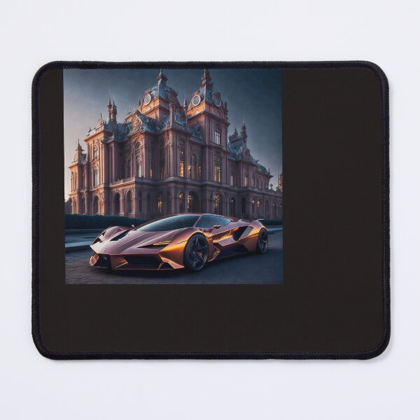 Item preview, Futuristic Bronze Sports car/Racing car Art by BLACK DRAGON DIGITAL  designed and sold by Grin.