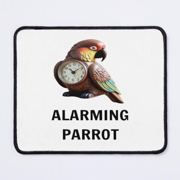 Item preview, Alarming Parrot Clock | Parrot | Parrots Lover | Parrot Owner designed and sold by PLANTONE.