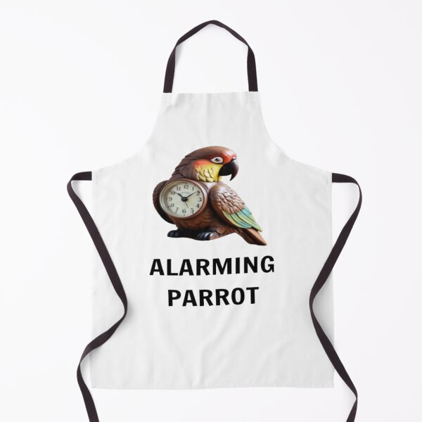 Item preview, Alarming Parrot Clock | Parrot | Parrots Lover | Parrot Owner designed and sold by PLANTONE.