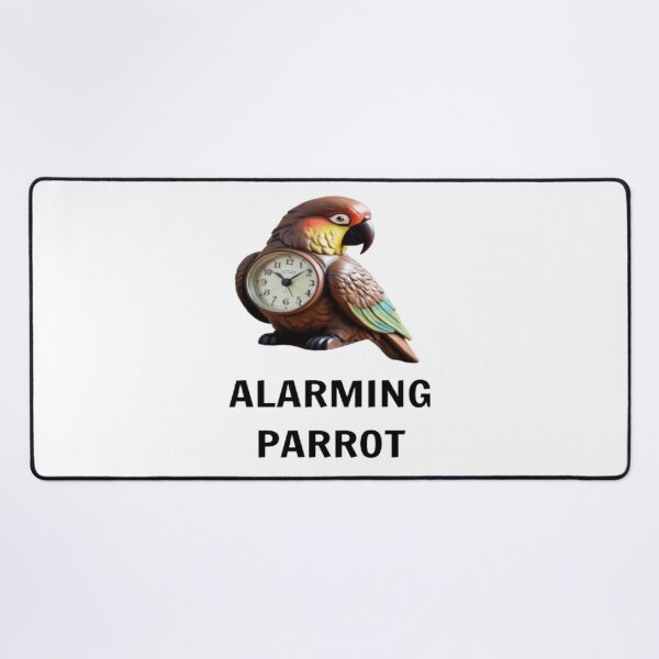 Item preview, Alarming Parrot Clock | Parrot | Parrots Lover | Parrot Owner designed and sold by PLANTONE.