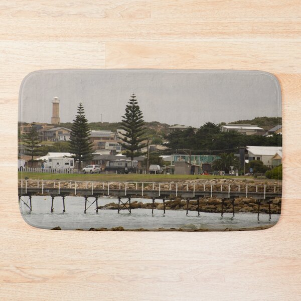Item preview, Beachport, Australia: Scenic View of Village and Pier designed and sold by TRex-Landscapes.