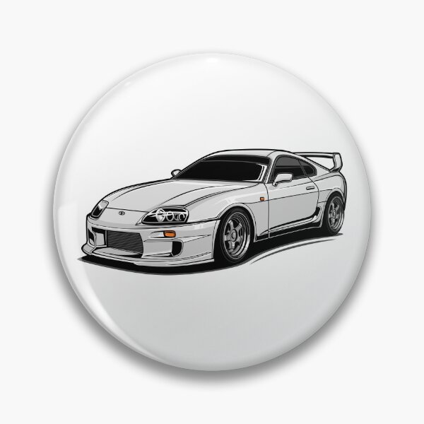 Item preview, Toyota Supra MK4 White Version designed and sold by vektoranda.