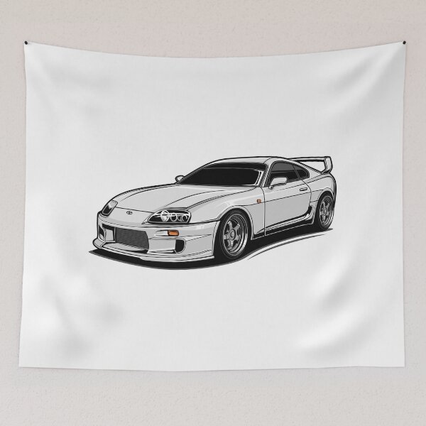 Item preview, Toyota Supra MK4 White Version designed and sold by vektoranda.