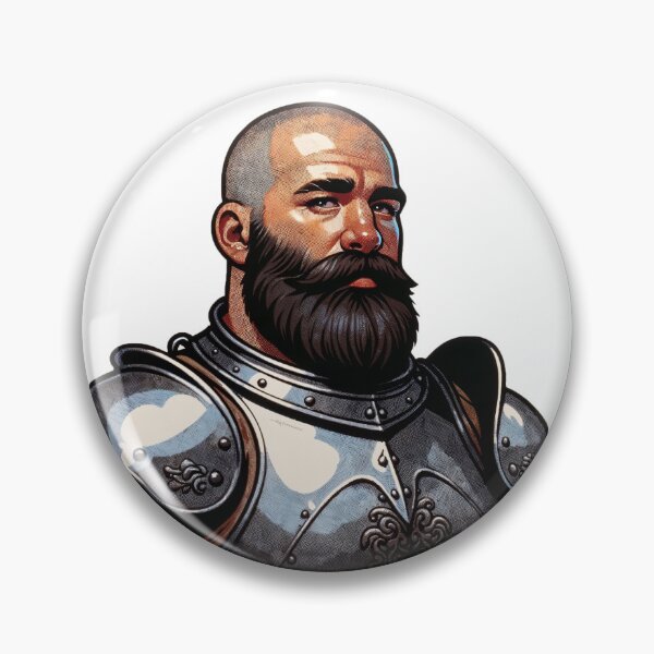 Item preview, Bearded Knight designed and sold by Michael Bastianelli.