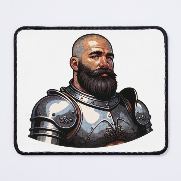 Item preview, Bearded Knight designed and sold by Michael Bastianelli.