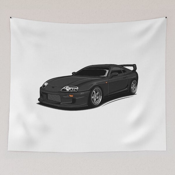 Item preview, Toyota Supra MK4 Black Version designed and sold by vektoranda.