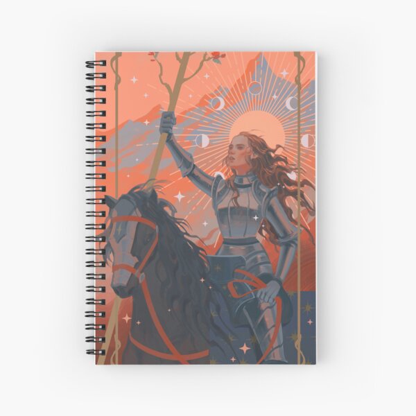Vista previa del artículo con la obra «Reylo Tarot - Caballero de Bastos», diseñado y vendido por AfterblossomArt.