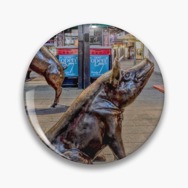 Item preview, Rundle Mall Pigs at night. designed and sold by Cars around Adelaide.