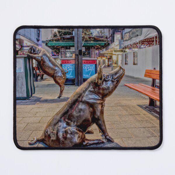 Item preview, Rundle Mall Pigs at night. designed and sold by Cars around Adelaide.