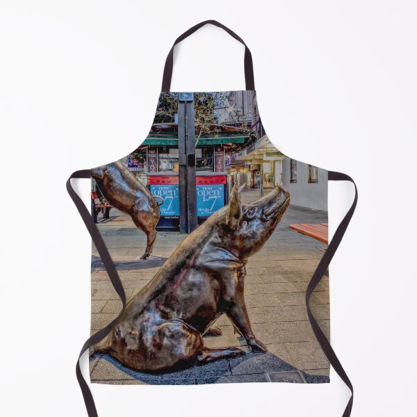 Item preview, Rundle Mall Pigs at night. designed and sold by Cars around Adelaide.