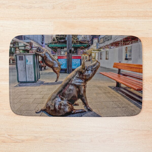 Item preview, Rundle Mall Pigs at night. designed and sold by Cars around Adelaide.