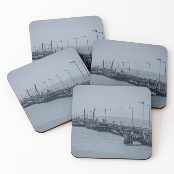 Item preview, Lonely Pier into the Ocean in Beachport, Australia designed and sold by TRex-Landscapes.