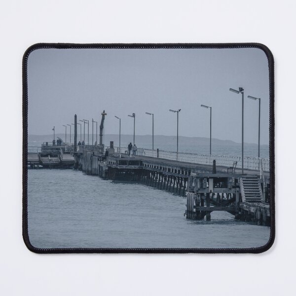 Item preview, Lonely Pier into the Ocean in Beachport, Australia designed and sold by TRex-Landscapes.