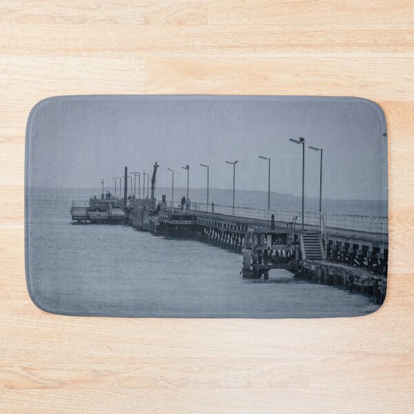 Item preview, Lonely Pier into the Ocean in Beachport, Australia designed and sold by TRex-Landscapes.