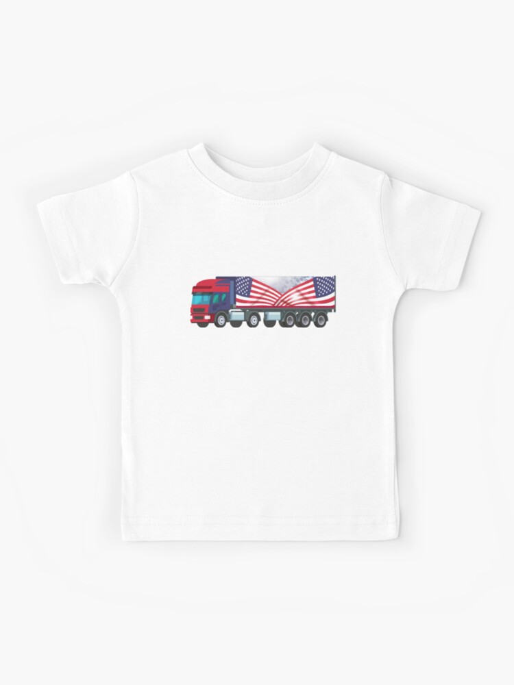 plays with trucks, Truck Driver Shirt, Trucker Gift, Truck Driver Wife, Diesel Shirt, Truck Driver Accessories, Gift for Him Kids T-Shirt for  Sale by Kreature Look