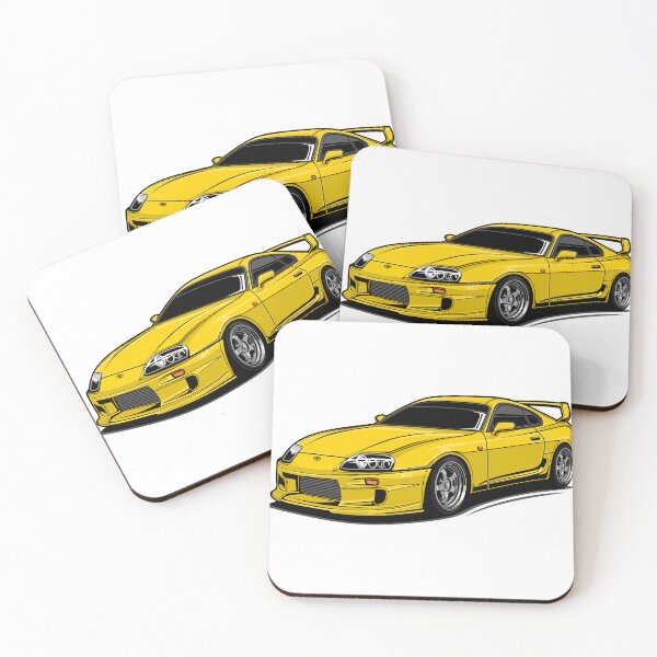 Item preview, Toyota Supra MK4 Yellow Version designed and sold by vektoranda.