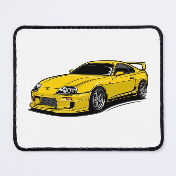 Item preview, Toyota Supra MK4 Yellow Version designed and sold by vektoranda.
