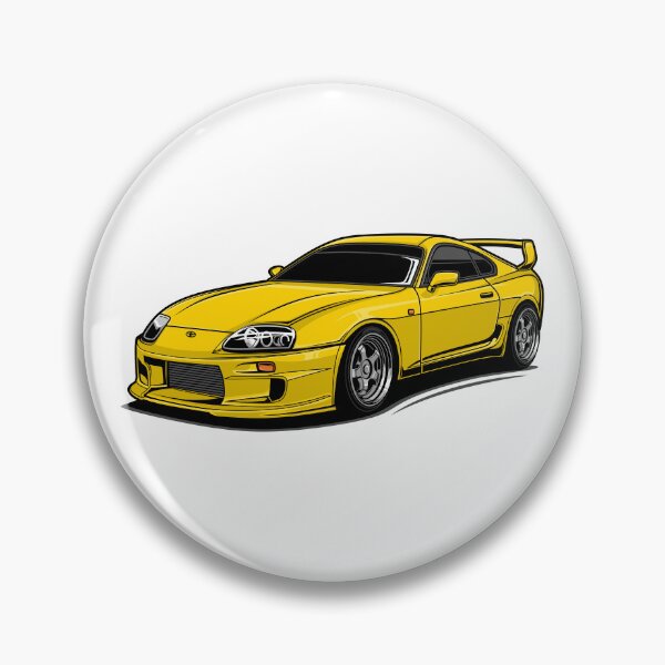 Item preview, Toyota Supra MK4 Yellow Version designed and sold by vektoranda.