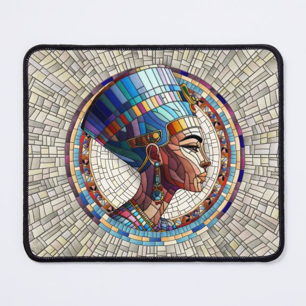 Item preview, Egyptian Nefertiti -Mosaic Art designed and sold by k9printart.