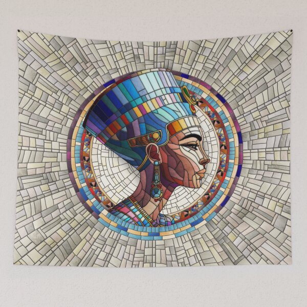 Item preview, Egyptian Nefertiti -Mosaic Art designed and sold by k9printart.