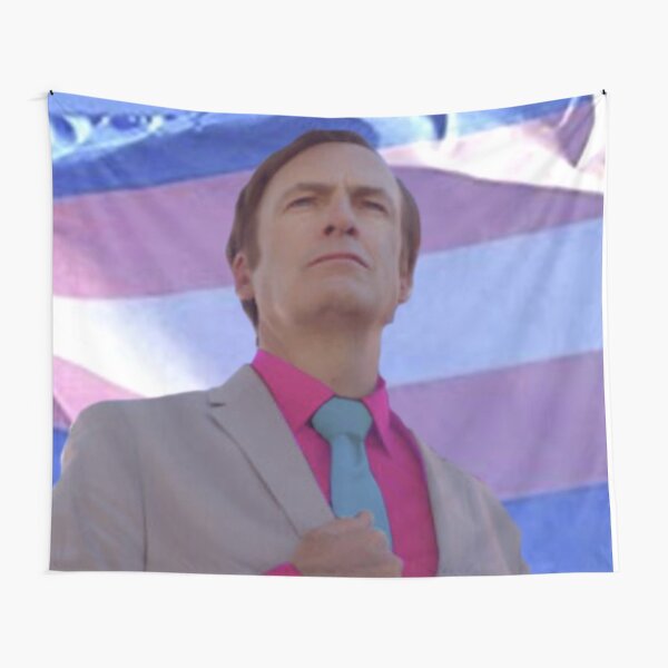 Vista previa del artículo con la obra «Derechos de las personas trans de Saul Goodman», diseñado y vendido por saige161iq.