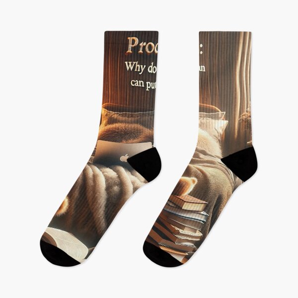 Item preview, The Art of Delay: Cozy Procrastination Haven designed and sold by FIYARO.