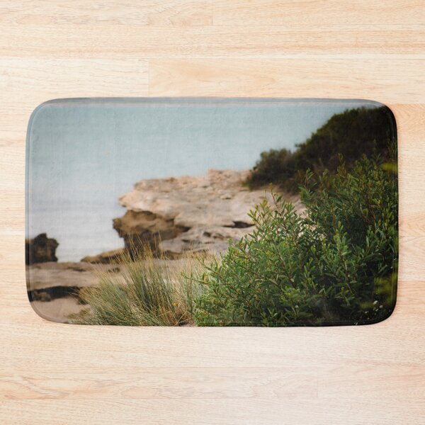 Item preview, Hidden Coastal Paradise - Natural Photographic Print of Coastal Flora and Rocks, Beachport Australia designed and sold by TRex-Landscapes.