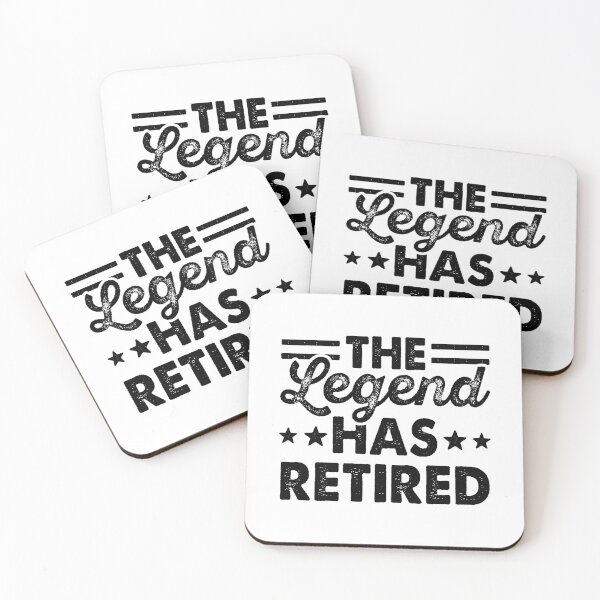 Item preview, The Legend Has Retired  designed and sold by CORJIDOG-ART.