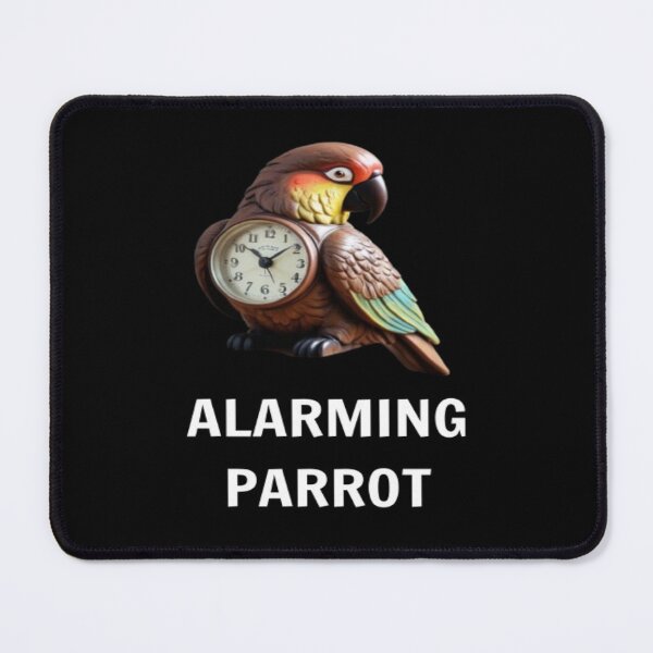 Item preview, Alarming Parrot Clock | Parrot | Parrots Lover | Parrot Owner designed and sold by PLANTONE.