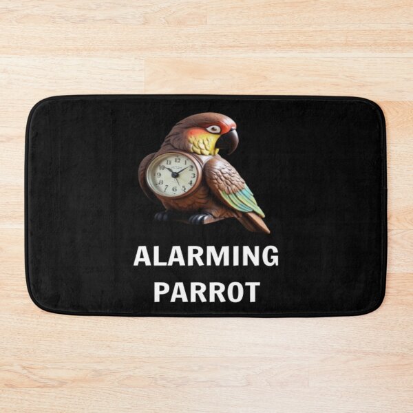 Item preview, Alarming Parrot Clock | Parrot | Parrots Lover | Parrot Owner designed and sold by PLANTONE.