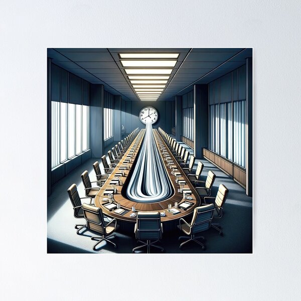 Item preview, Time Warp: The Boardroom Paradox designed and sold by FIYARO.