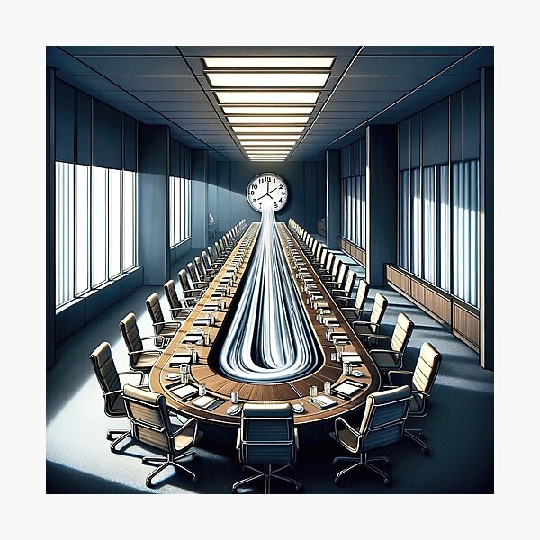 Item preview, Time Warp: The Boardroom Paradox designed and sold by FIYARO.