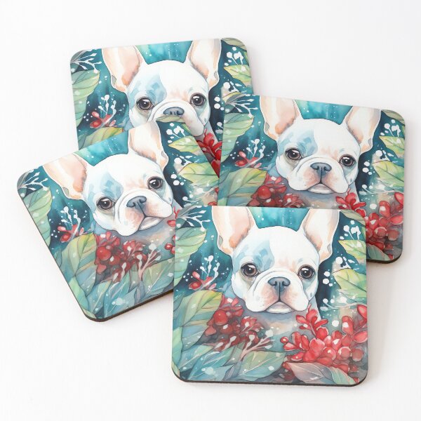 Item preview, Festive Frenchie designed and sold by cute-animals99.