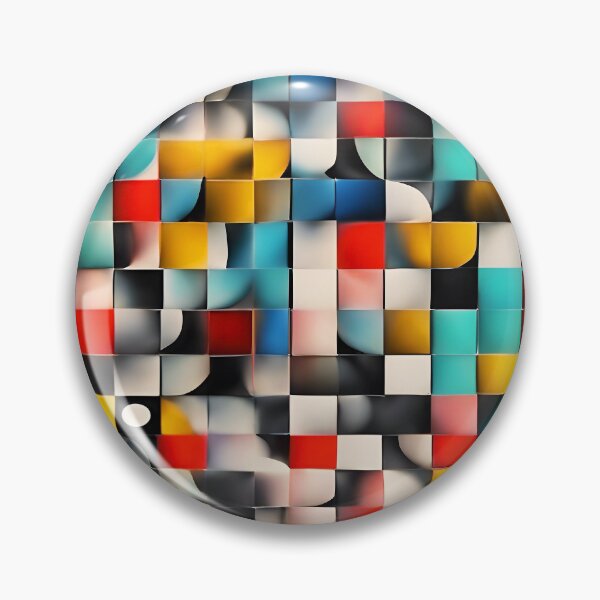 Item preview,  Marvelous Colorful Bauhaus Pattern  designed and sold by DigiDreamyArt.