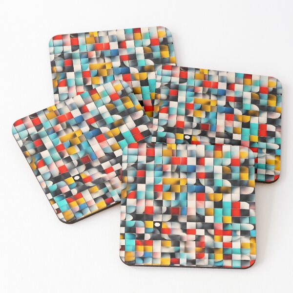 Item preview,  Marvelous Colorful Bauhaus Pattern  designed and sold by DigiDreamyArt.