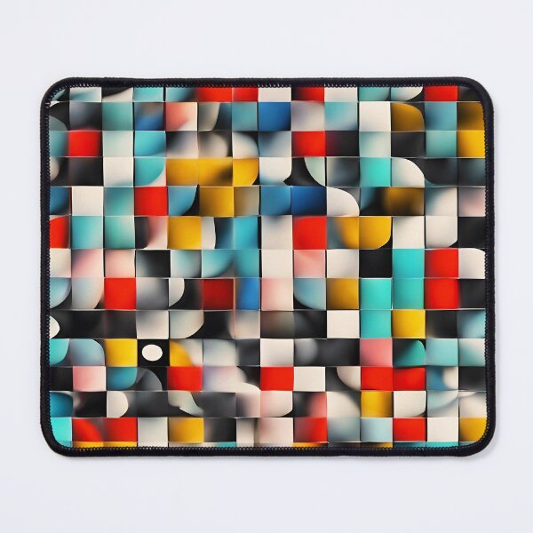 Item preview,  Marvelous Colorful Bauhaus Pattern  designed and sold by DigiDreamyArt.