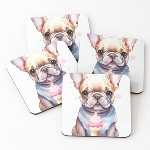 Item preview, Festive Bulldog Slumber designed and sold by cute-animals99.