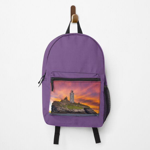 Item preview, Godrevy Lighthouse Sunset designed and sold by Alisonchambers2.