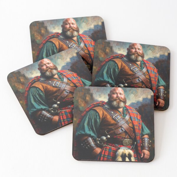 Item preview, Portrait of a Scottish Warrior designed and sold by Michael Bastianelli.