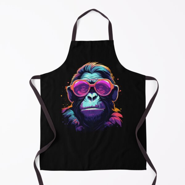 Item preview, Chimpanzee with sunglasses designed and sold by DerSenat.