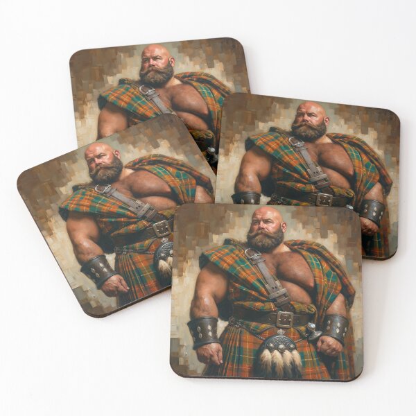 Item preview, Hunky Scottish Warrior designed and sold by Michael Bastianelli.