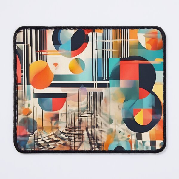 Item preview, Marvelous Colorful Bauhaus Pattern  designed and sold by DigiDreamyArt.