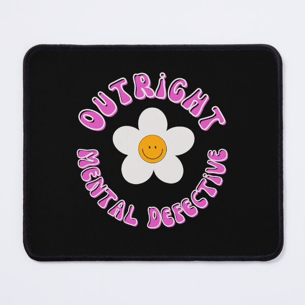 Item preview, Outright of Mental Defective Daisy Black background designed and sold by a-new-light.