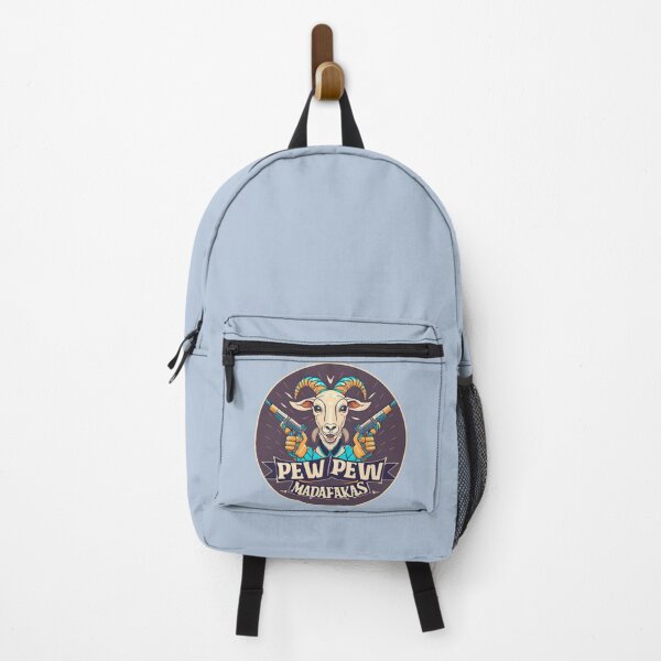 Item preview, Pew pew Madafakas - funny goat designed and sold by SidTastic .