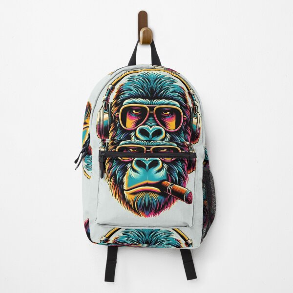 Item preview, King Boss Ape Sticker designed and sold by Unbranddigitalart.