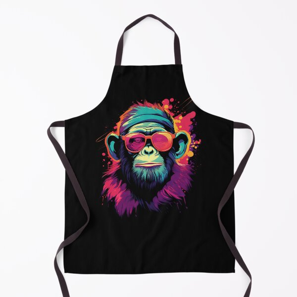 Item preview, Chimpanzee with sunglasses designed and sold by DerSenat.